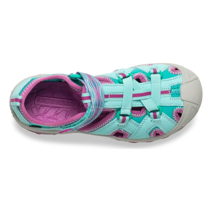 Sandales Merrell Hydro Turquoise/Rose Enfant | Y.A.WFWQ